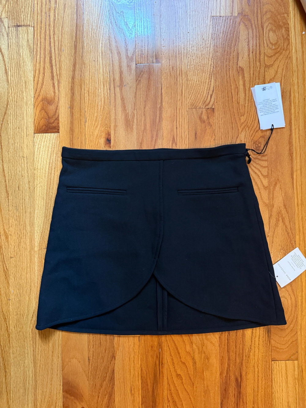 Courreges Black Women’s mini skirt nwt